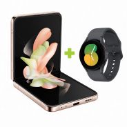 Samsung Galaxy Z Flip4 Pink Gold Includes Galaxy watch 40mm 