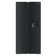 Defy 496L Side By Side Glassdoor Fridge Freezer Water Dispenser DFF456