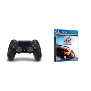PS4 DS4 Black Control+Assetto Corsa Ultimate Edition (PS4)