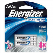 Energizer Lithium AAA XL 92 Card 2