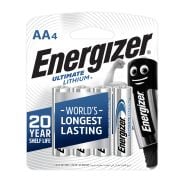 Energizer Lithium AA 4 Pack