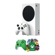 Xbox Series S Console + Xbox Series Green Controller And R400 Game Pass