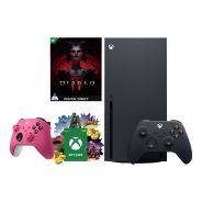 Xbox Series X + Diablo IV + Xbox Series Pink Controller And R400 Game Pass