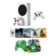 Xbox Series S 512GB + GP + White Cnt + Xbox Series Green Controller And R400 Game Pass