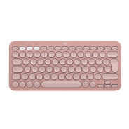 Logitech Pebble Keys 2 K380s Minimalist Keyboard Rose