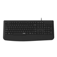 Rapoo NK1900 Wired Spill-resistant Keyboard Black