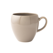 Omada Irregular Light Grey Coffee Mug - Set of 4