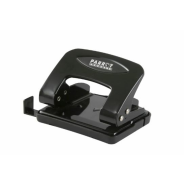 Parrot Steel Hole Punch 20 Sheets Black