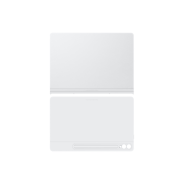 Samsung Galaxy Tab S9FE+ S9+ Smart Book Cover White