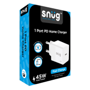 Snug 1 Port 45W PD Wall Charger White