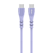 Snug TypC To TypC Silicone Cable 1.2M Lavender
