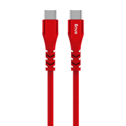 Snug TypC To TypC Silicone Cable 1.2M Red