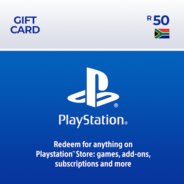 R50 Wallet top-up for purchases on PlayStation Store