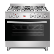 Univa 5 Burner Gas Electric Stove Stainless Steel UGE019Si
