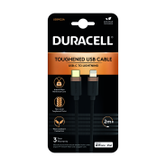 Duracell 2 meter USB-C to Lightning Braided Cable
