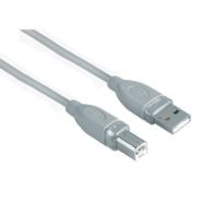 Hama USB 2.0 Cable A To B Grey 1.8M Blister Entry