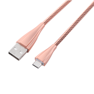 Volkano Fashion Series Rose Gold Micro USB Cable 1.8m