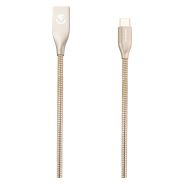 Volkano Iron Series Type-C Cable 1.2m Champagne Gold