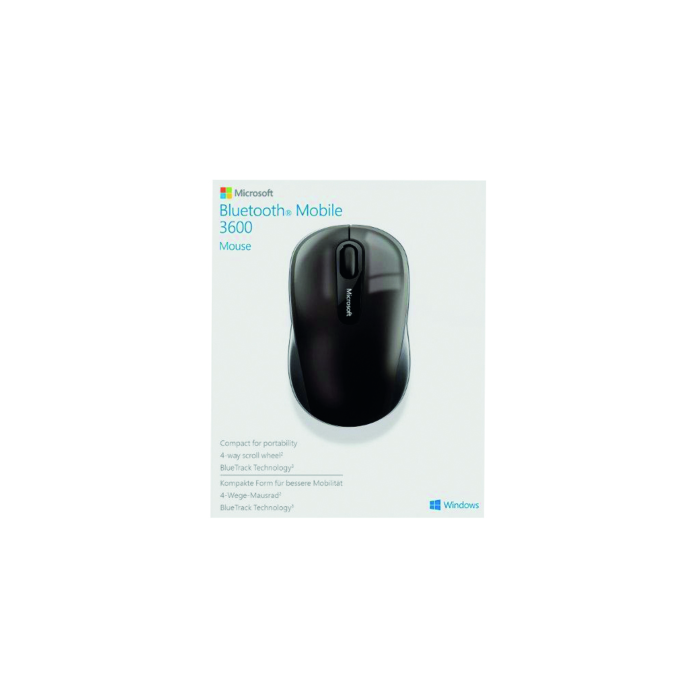  Microsoft Bluetooth Mouse - Black. Comfortable design,  Right/Left Hand Use, 4-Way Scroll Wheel, Wireless Bluetooth Mouse for  PC/Laptop/Desktop, works with for Mac/Windows Computers : Everything Else