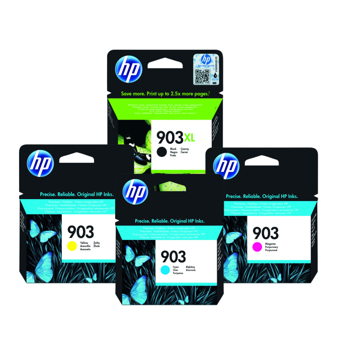 HP 903XL Blk and Colour Bundle 4 Pack - Incredible Connection