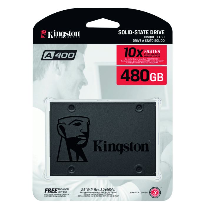 Jo da Præsident Optagelsesgebyr Kingston 480GB A400 Sata3 2.5 SSD - Incredible Connection