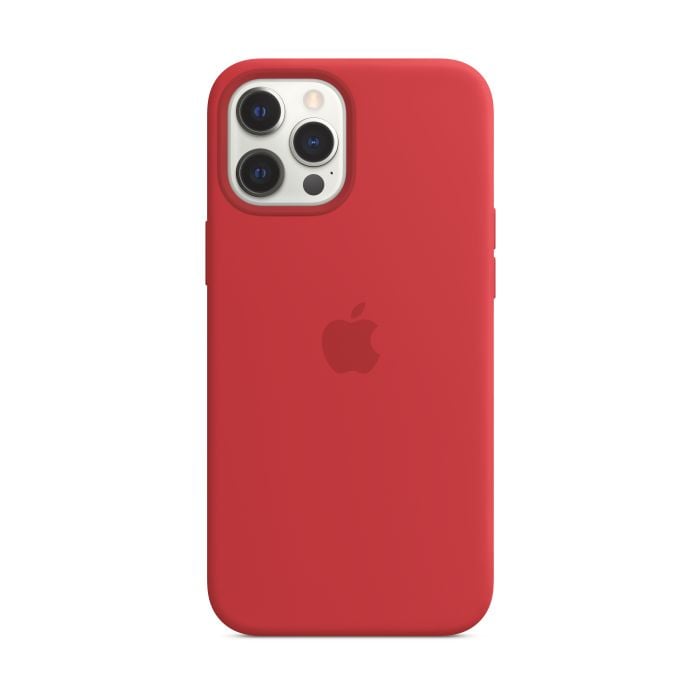 Apple iPhone 12 Pro Max Silicone Case with MagSafe Product Red - Incredible  Connection