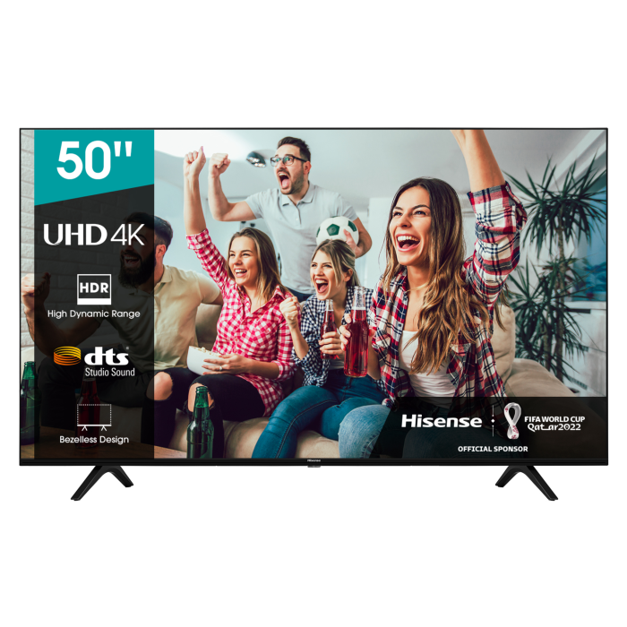 Hisense 50-inch UHD Smart LED TV- 50A6G - Incredible Connection