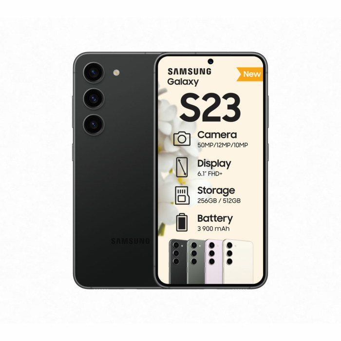 Black　S23　Galaxy　Incredible　Connection　Samsung　256GB