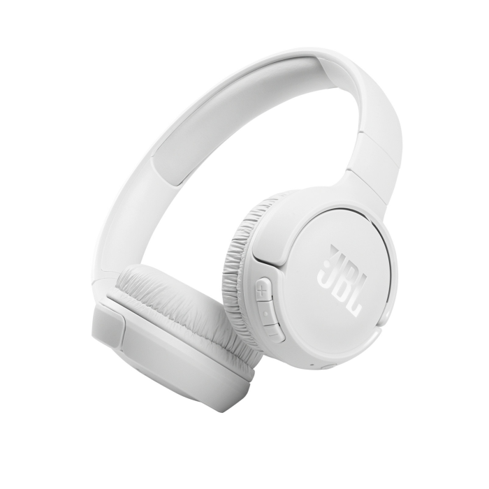 kalk Underholde Opaque JBL T510 Wireless Bluetooth Headphones - White - Incredible Connection