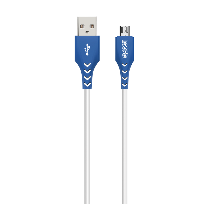 LOOPD Micro USB To USB Cable 1.2 Meter White Incredible Connection