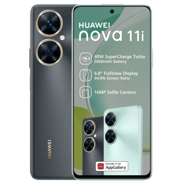 Huawei Nova 11i 128GB Dual Sim Black - Incredible Connection