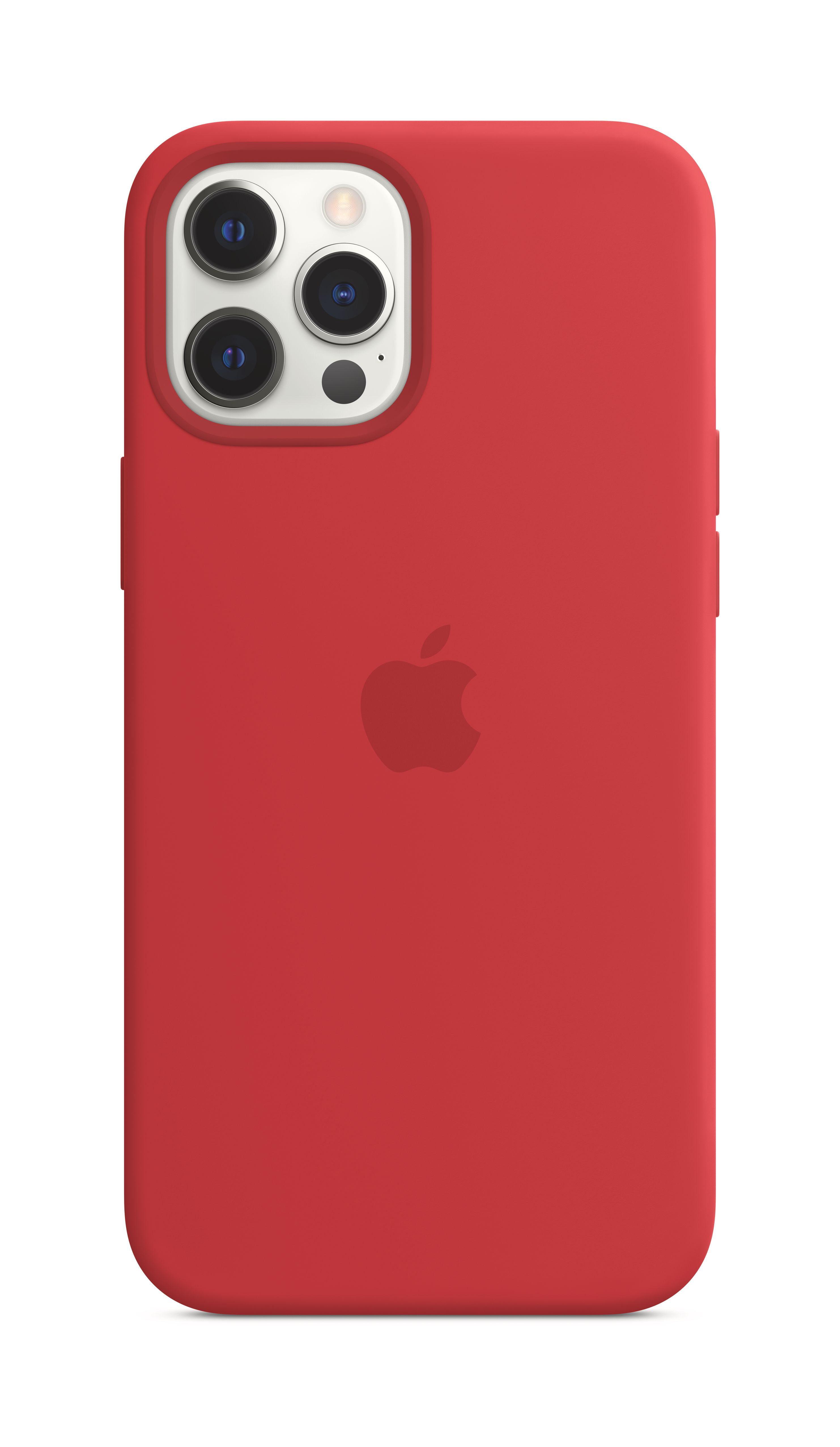 Apple Iphone 12 Pro Max Silicone Case With Magsafe Product Red Incredible Connection